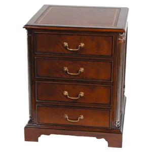 Niagara Furniture Two Drawer Mahogany File Cabinet
