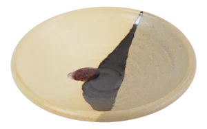 Small Dish With Yellow Glaze by Otto Heino