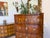 Biedermeier Week Dresser in Walnut For Sale - Image 9 of 16