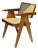 Natural Wood Cane Office Chair For Sale