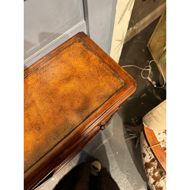 Brown Vintage Theodore Alexander Mahogany Console For Sale - Image 8 of 11