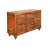 Brown Chinese Distressed Orange Brown 9 Drawers Dresser Cabinet For Sale - Image 8 of 11