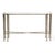 2020s Luna Stone & Bronze Console Table For Sale - Image 5 of 10