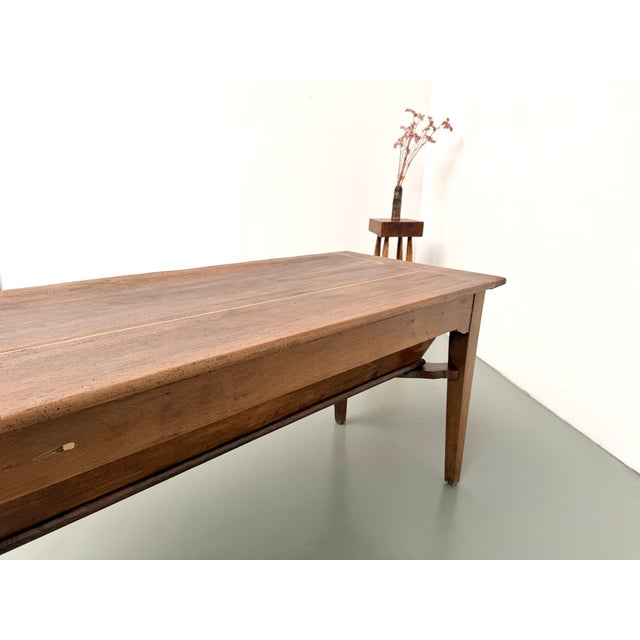 Farmhouse Table in Oak, France, 1920 For Sale - Image 15 of 18