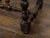 French 19th Century Walnut Side Table with Carved Apron and H-Form Stretcher For Sale - Image 4 of 12