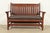 An exceptional antique Mission or Arts & Crafts period bench, settle sofa, settee, or love seat By L. & J.G. Stickley USA,...