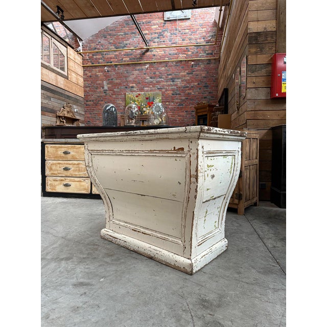 19th Century Patinated Counter For Sale - Image 3 of 12