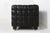 Wood Black Leather Model 8020 Kubus Sofa by Josef Hoffmann for Wittmann, Austria, Early 1980s For Sale - Image 7 of 13