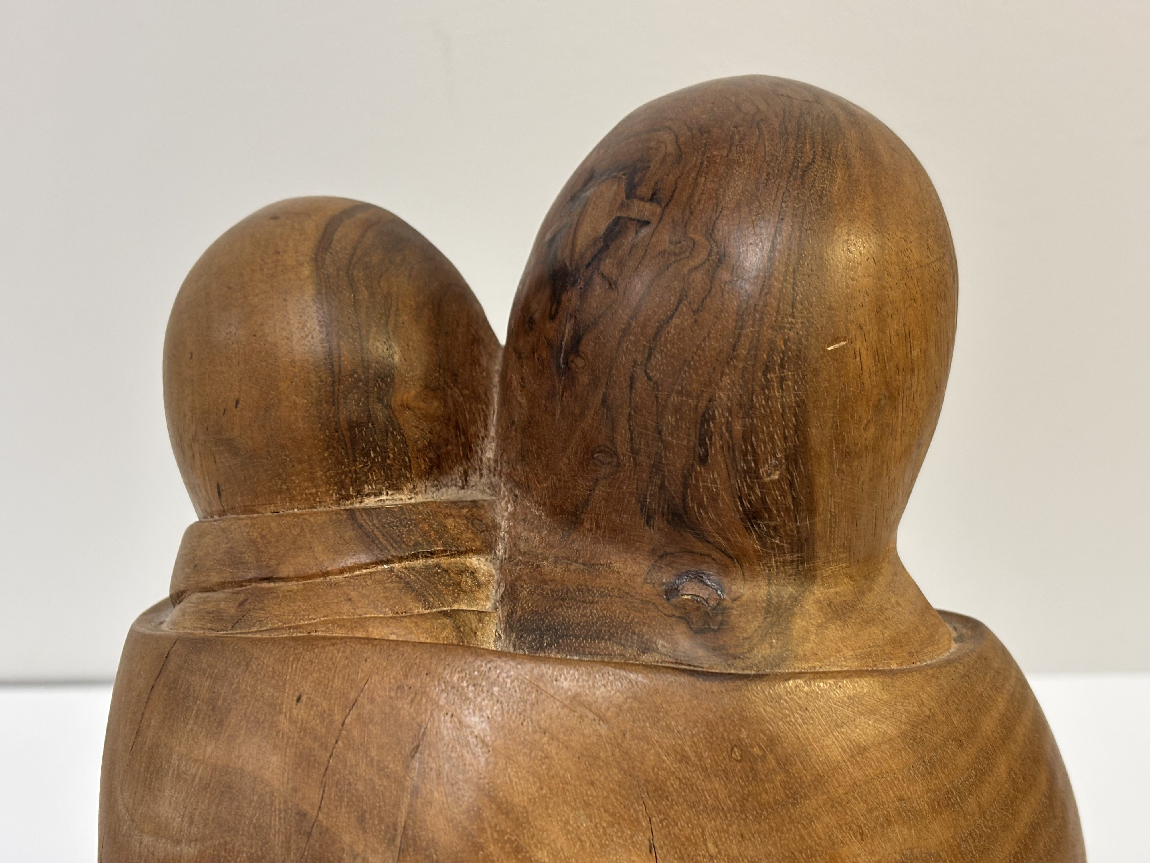 Vintage Luis Potosi Woord Carving 'Mother and Child' | Chairish