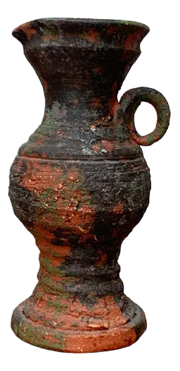 Mid-Century German Brutalist Carafe Vase in the style of Gerhard Liebenthron, 1960s