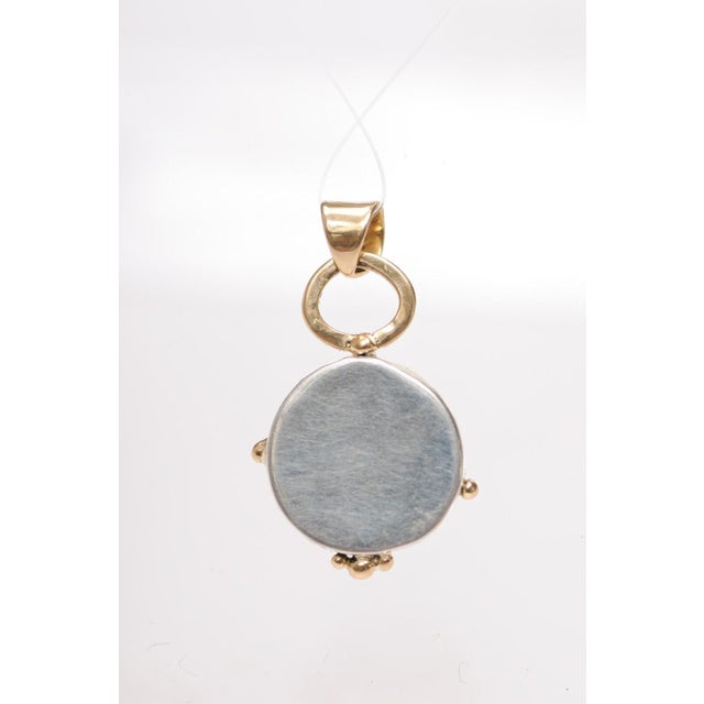 15th Century & Earlier Widow's Mite Prutah [coin] Pendant with 18K For Sale - Image 10 of 12