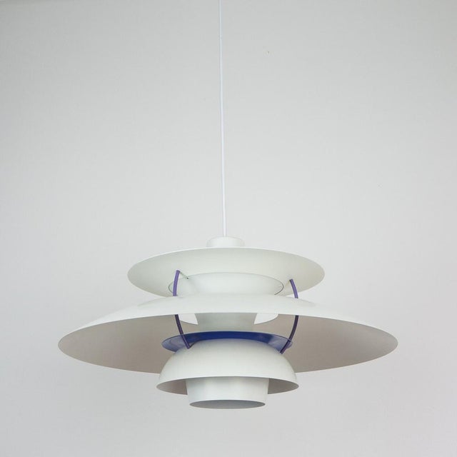 Vintage Danish Pendant Lamp Ph 5 by Poul Henningsen for Louis Poulsen, 1960s For Sale - Image 6 of 8