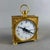 Table Clock Collection Dart Gold-Plated Brass Glass Quartz, Italy For Sale - Image 11 of 11