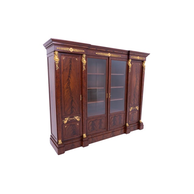 Brown Office Set by Mercier Frères, France, Set of 2 For Sale - Image 8 of 18