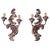 Italian Baroque Hand-Carved Wall Lights in Wood & Metal, 1950s, Set of 2 For Sale - Image 13 of 13