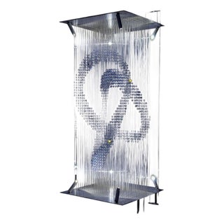 3D Art 8 Lights Led Sculptural Piece by Aggiolight For Sale