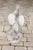 French Painted Lead Lifesize Crowing Rooster Sculpture on Base, circa 1920 For Sale - Image 12 of 12