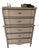 Vintage 1960s-1970s Dixie Furniture French Provincial Chest-on-Chest Highboy Dresser For Sale