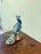 Vintage Hand-Painted Chinese Porcelain Peacock Sculpture Figurine — Asian Chinoiserie For Sale - Image 4 of 4