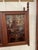 Late 19th Century Antique Mahogany & Glass Regency Wall Cabinet For Sale - Image 5 of 16
