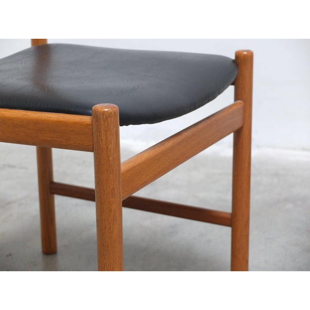 Dining Chairs in Oak from Meubelatelier Vanda, 1960s, Set of 6 For Sale - Image 17 of 18