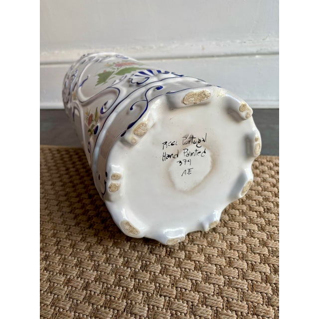 1970s Porcelain Umbrella Stand For Sale - Image 11 of 11