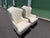 Ivory Pair of Ethan Allen Selby Wing Chairs For Sale - Image 8 of 11