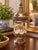 Neoclassical Neoclassical Style Glass Apothecary Jar With Gilt Metal Swags & Finial For Sale - Image 3 of 5