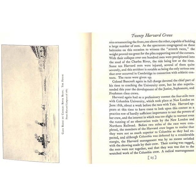 "Twenty Harvard Crews" 1923 Mumford, George Saltonstall For Sale - Image 9 of 12