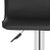Morrison Swivel Barstool in Black For Sale - Image 4 of 6
