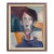 1966 Abstract Swedish Modern Portrait Painting by Thomas Ekvall For Sale