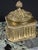 Metal Art Nouveau French Gilt Bronze and Marble Inkwell by Louchet, Paris, 1900 For Sale - Image 7 of 13
