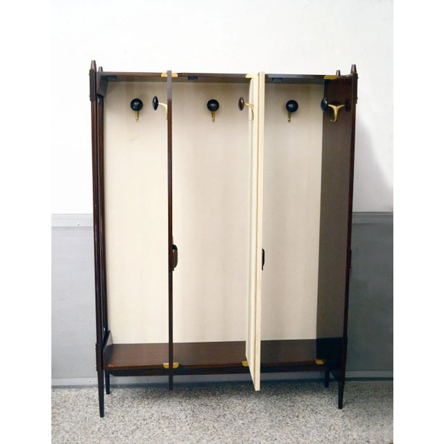 1950s Wardrobe attributed to Gianfranco Frattini for Esposizione Permanente Mobili Cantù, 1950s For Sale - Image 5 of 13
