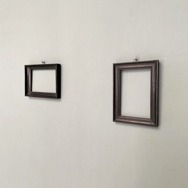20th Century Italian Wooden Frames, 1900s, Set of 2 For Sale - Image 6 of 10