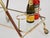 Brass and Walnut Bar Cart by Cesare Lacca, Italy, 1950s For Sale - Image 13 of 14