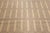 Mustard Mid-Century Scandinavian Abstract Yellow With Brown Flatweave Rug For Sale - Image 8 of 8