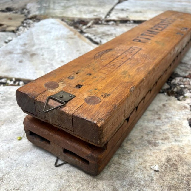 Brown Ritmeester Cigar Press from Perlu-Vorm of Helmond, Netherlands, 1940s For Sale - Image 8 of 12