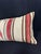Turkish Hemp Pillow Cushion Natural Beige Red Cushion Cover 14"x40" For Sale - Image 4 of 4