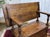 English Oak Storage Bench, 1930s For Sale - Image 9 of 16