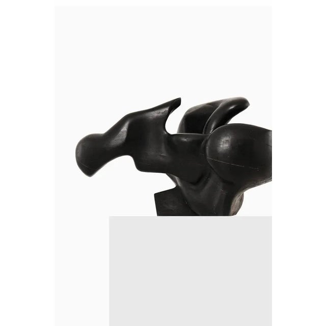 Modern Thorkild Hoffmann Larsen, Modern Sculpture, 1960s, Wood For Sale - Image 3 of 8
