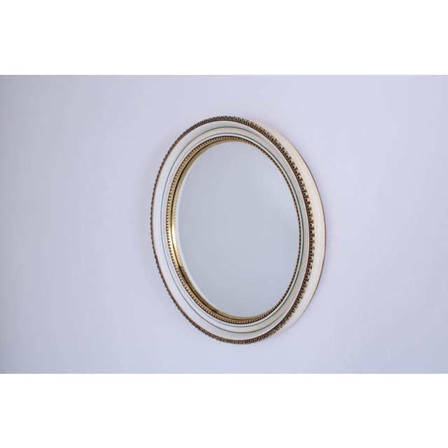 Art Deco Round Convex Mirror from Atsonea, 1930s For Sale - Image 4 of 14