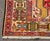 Caucasian Kazak Hand-Knotted Wool Prayer Rug, with geometric design on red ground. 3' 3" L x 2' 6" W. Provenance: From a...