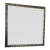 Late 20th Century Silver Wooden Gilt Frame Mirror For Sale