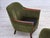 Norwegian Armchair in Green Furniture Fabric and Teak Wood, 1970s For Sale - Image 15 of 18
