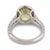 Contemporary Mid 20th Century Gia 2.62 Carats No Heat Sapphire Diamond Platinum Ring, Size 4.75 For Sale - Image 3 of 4