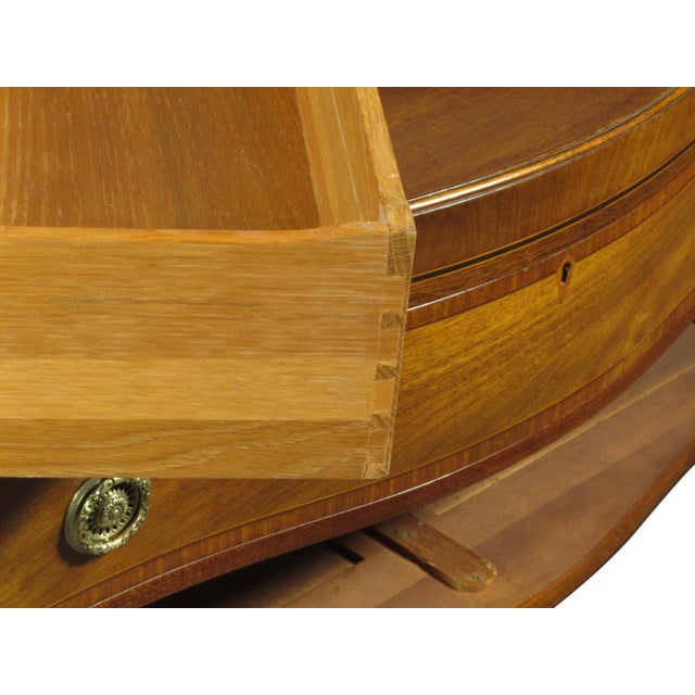 Early 20th Century Georgian Style Inlaid Server by Baker For Sale - Image 10 of 13