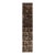 Rug & Kilim’s Modern Abstract Runner in Chocolate Brown and Beige For Sale