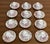 Rose Chintz Pattern Coffee and Tea Service for Twelve People in English Porcelain from Johnson Bros, Set of 12 For Sale - Image 3 of 8