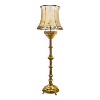 Large Gothic Style Floor Lamp For Sale