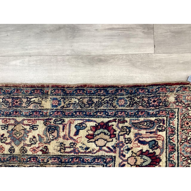 Antique Persian Doroksh Rug 9'9" X 13'5" For Sale - Image 4 of 7